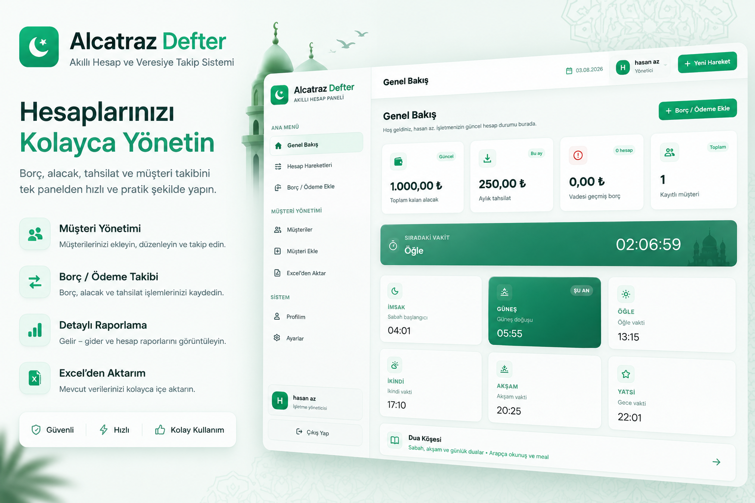 Ücretsiz  Namaz Vakitleri  Scripti