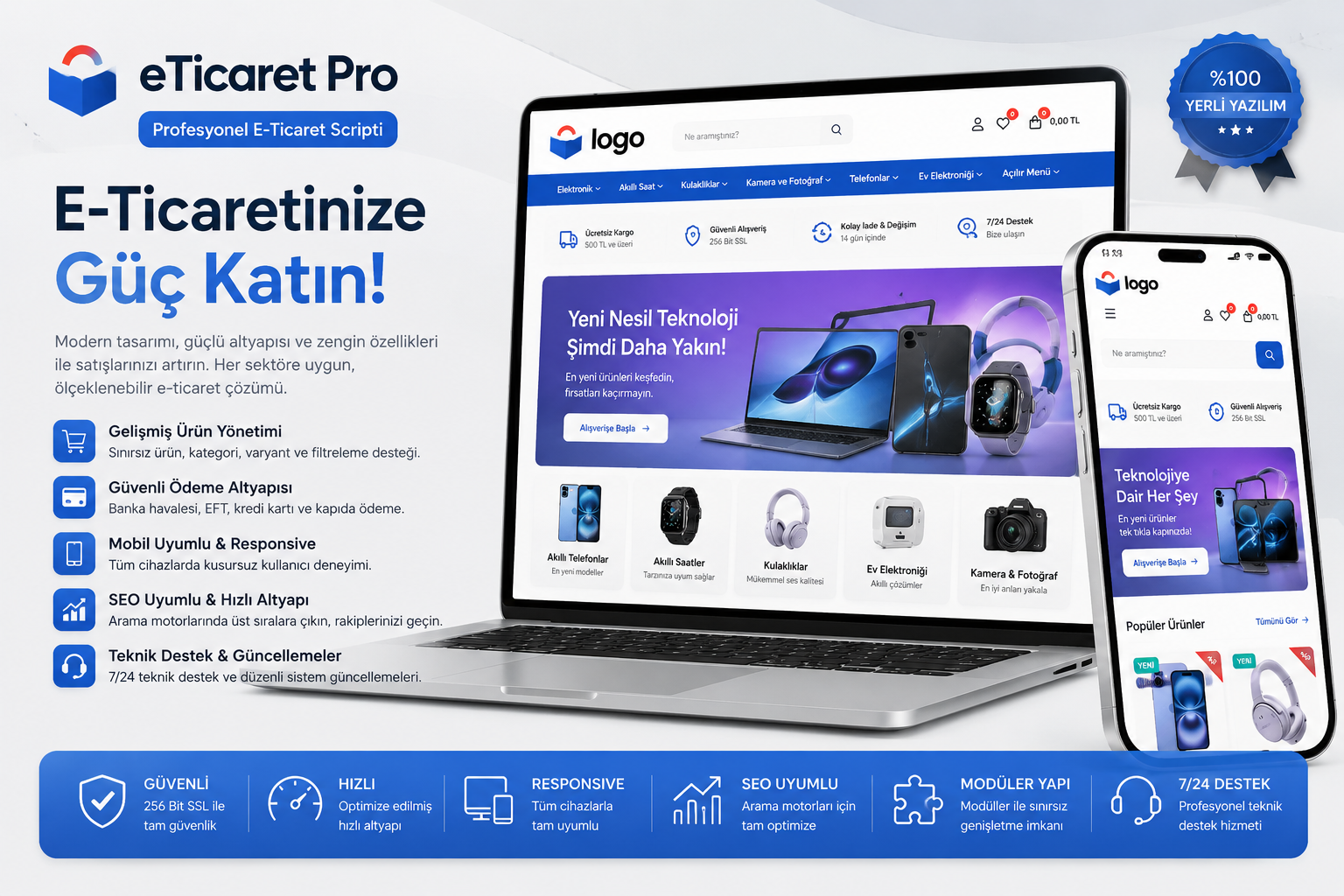 E-Ticaret Scripti Satışta